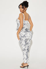 Carly Pant Set - Black/White