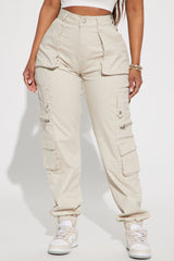 Exotica Cargo Jogger - Ivory