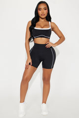 You Got Served Active Biker Short - Black