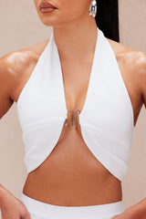Brielle Bandage Pant Set - White