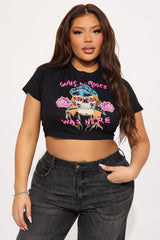 Guns N' Roses Skull Baby Tee - Black