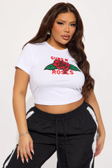 Guns N' Roses Baby Tee - White