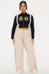 Nancy Track Trouser Pant - Tan