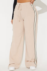 Nancy Track Trouser Pant - Tan