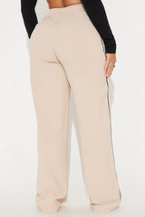Nancy Track Trouser Pant - Tan
