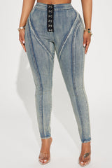 Back To You Stretch Skinny Jeans - Vintage Wash