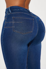 Can't Deny You Sculpting Skinny Jeans - Dark Wash
