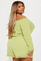 Down Time Short Set - Green