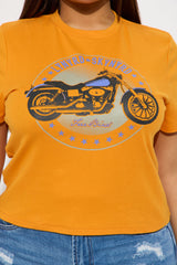 Lynyrd Skynyrd Baby Tee - Orange