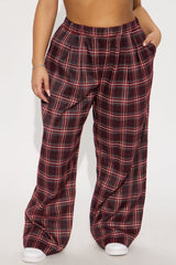 Yazzy Plaid Boxer Pant - Multi Color