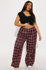 Yazzy Plaid Boxer Pant - Multi Color