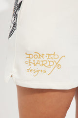 Ed Hardy Dragon Heart Short - Ivory