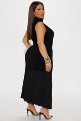 Parisian Muse Skirt Set - Black