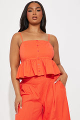 Mimosa Moment Pant Set - Orange
