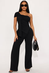 Timeless Moment Pant Set - Black
