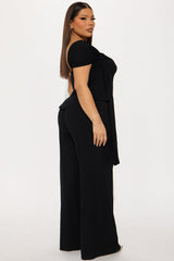 Timeless Moment Pant Set - Black