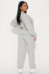 Homebody Club Jogger Set - Heather Grey
