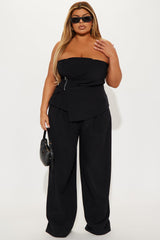 Get Over It Pant Set - Black