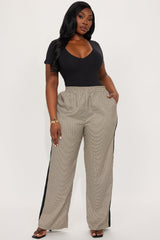 Varley Plaid Pant - Hunter