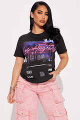 West Side Views Short Sleeve Tee - Black