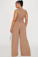 Endless Moment Pant Set - Mocha