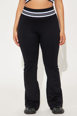 Caddy Crew Flex Seamless Active Yoga Pant - Black