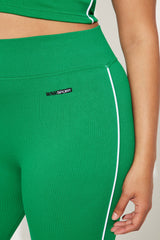 Court Cutie Effortless Seamless Active Capri Legging - Kelly Green