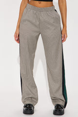 Varley Plaid Pant - Hunter