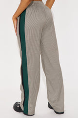 Varley Plaid Pant - Hunter