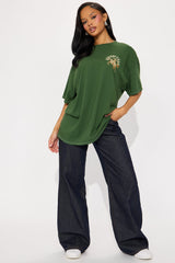 Johnny Cash Nashville Washed Tee - Green