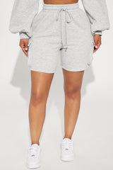 Easy Weekends Lounge Shorts - Heather Grey