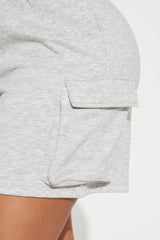 Easy Weekends Lounge Shorts - Heather Grey