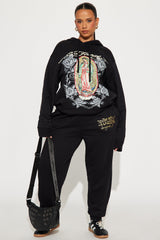Ed Hardy Mary Hoodie - Black