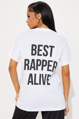 Lil Wayne Best Rapper Alive Tee - White
