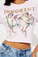 Innocent Cherub Baby Tee - Pink