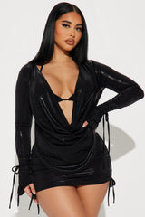 Kora 3 Piece Skirt Set - Black