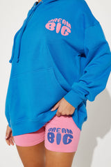 Dream Big Biker Short Set - Blue/combo