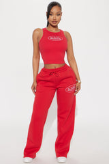 Von Dutch Timeless Tank Top - Red/White