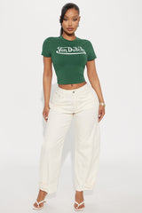 Von Dutch OG Baby Tee - Hunter Green