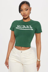 Von Dutch OG Baby Tee - Hunter Green