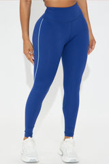 Courtside Cool Active Legging - Midnight Blue