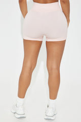 Golf Goals Flex Seamless Active Short - Blush