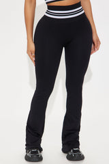 Caddy Crew Flex Seamless Active Yoga Pant - Black