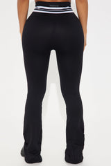 Caddy Crew Flex Seamless Active Yoga Pant - Black