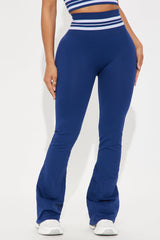 Caddy Crew Flex Seamless Active Yoga Pant - Midnight Blue