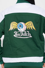 Von Dutch Bomber Jacket - Hunter Green