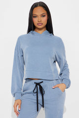 Relax Mode Hoodie And Jogger Pant Set - Blue