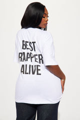 Lil Wayne Best Rapper Alive Tee - White
