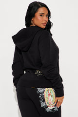 Ed Hardy Mary Hoodie - Black