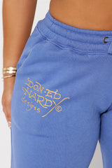 Ed Hardy NYC Tube Top Pant Set - Blue